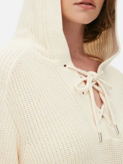 Camisola Capuz Ziguezague Frente