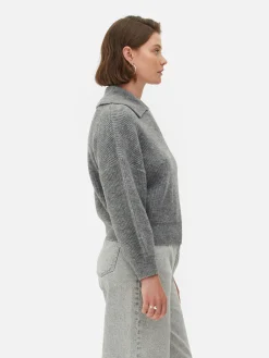 Camisola Colarinho Fecho Correr 1/4