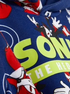 Camisola Com Capuz Sonic The Hedgehog