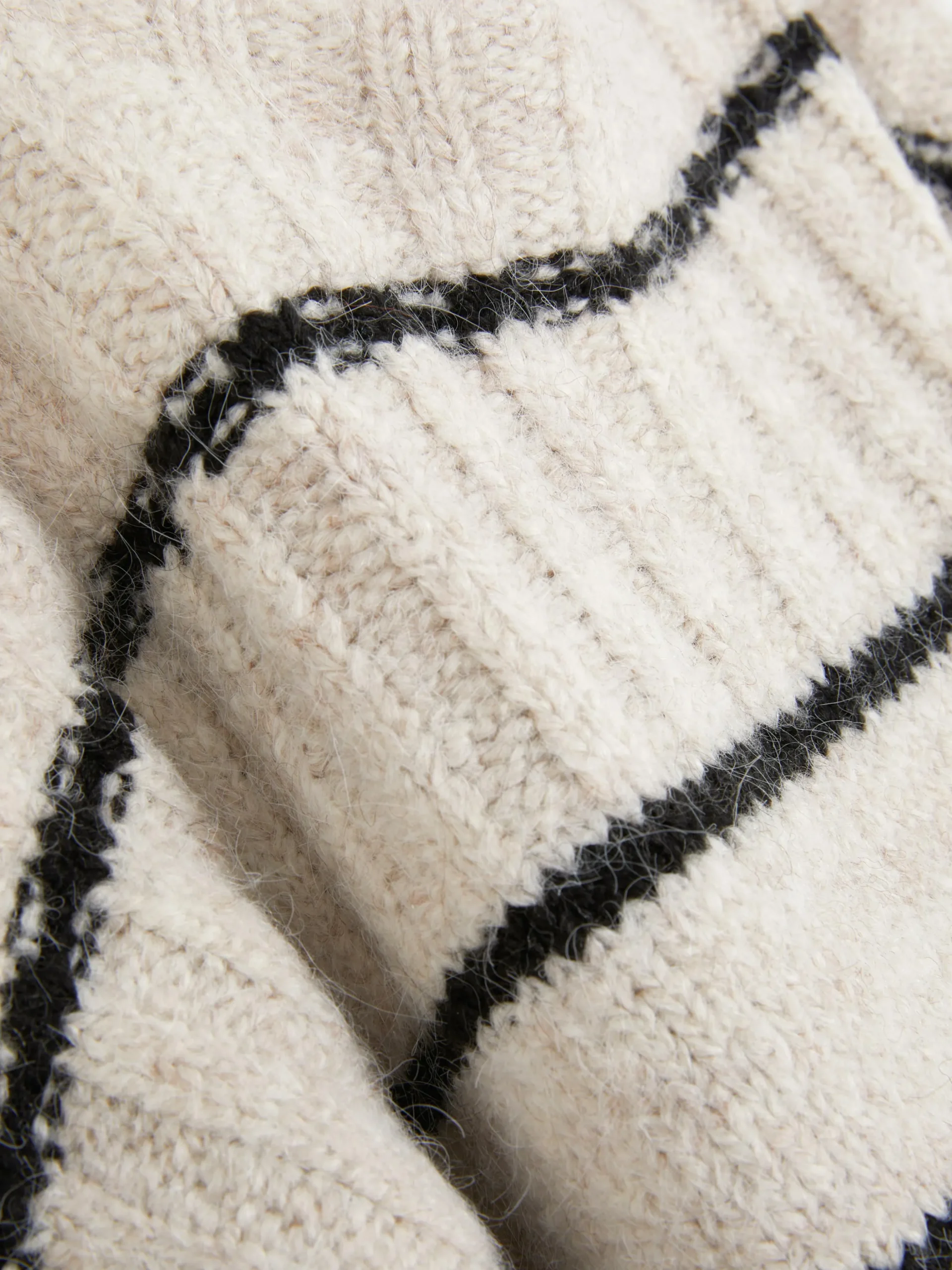 Camisola Corte Folgado Riscas