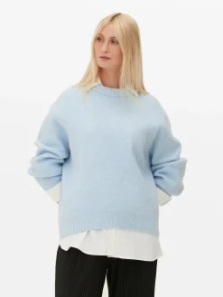 Camisola Corte Grande Gola Redonda