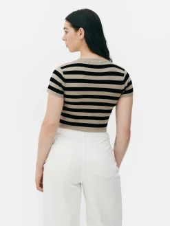 Camisola Curta Manga Curta