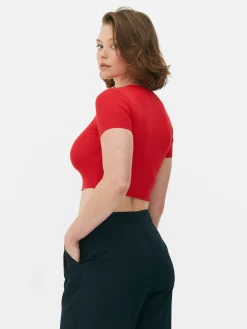 Camisola Curta Manga Curta