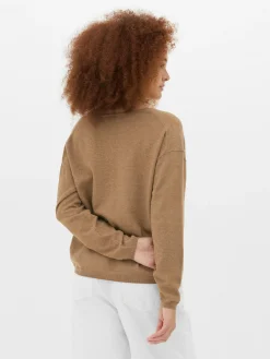 Camisola Decote V Malha Fina