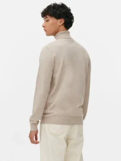 Camisola Gola Alta Malha Fina