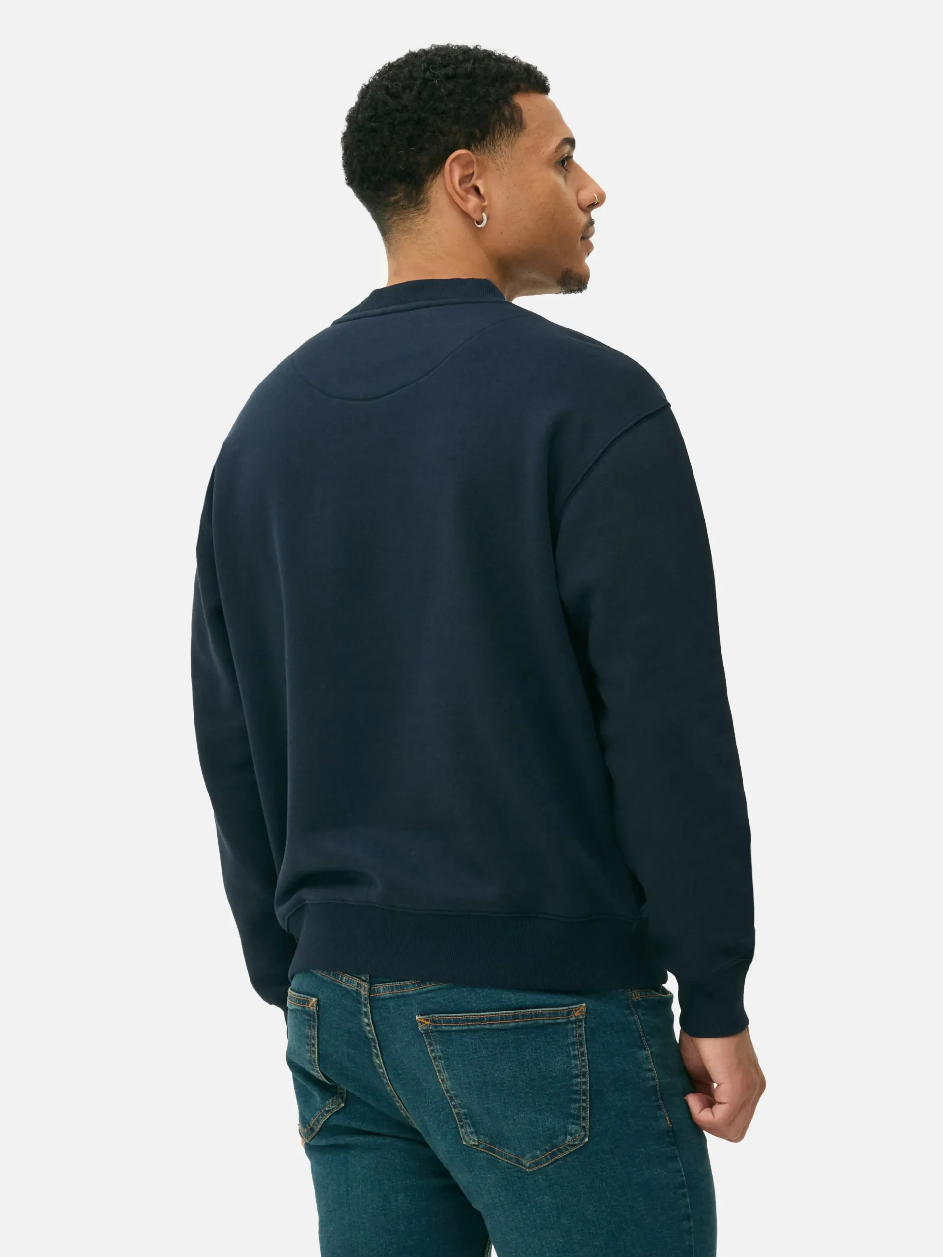 Camisola Gola Redonda Corte Grande