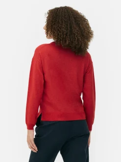 Camisola Gola Redonda Malha Fina