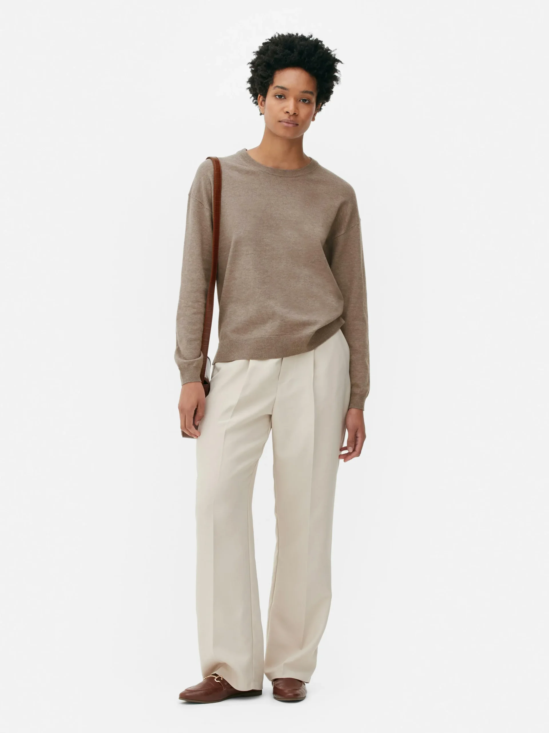 Camisola Gola Redonda Malha Fina