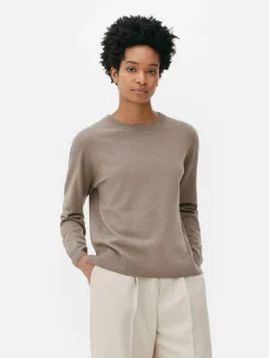 Camisola Gola Redonda Malha Fina