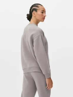 Camisola Gola Redonda Slogan