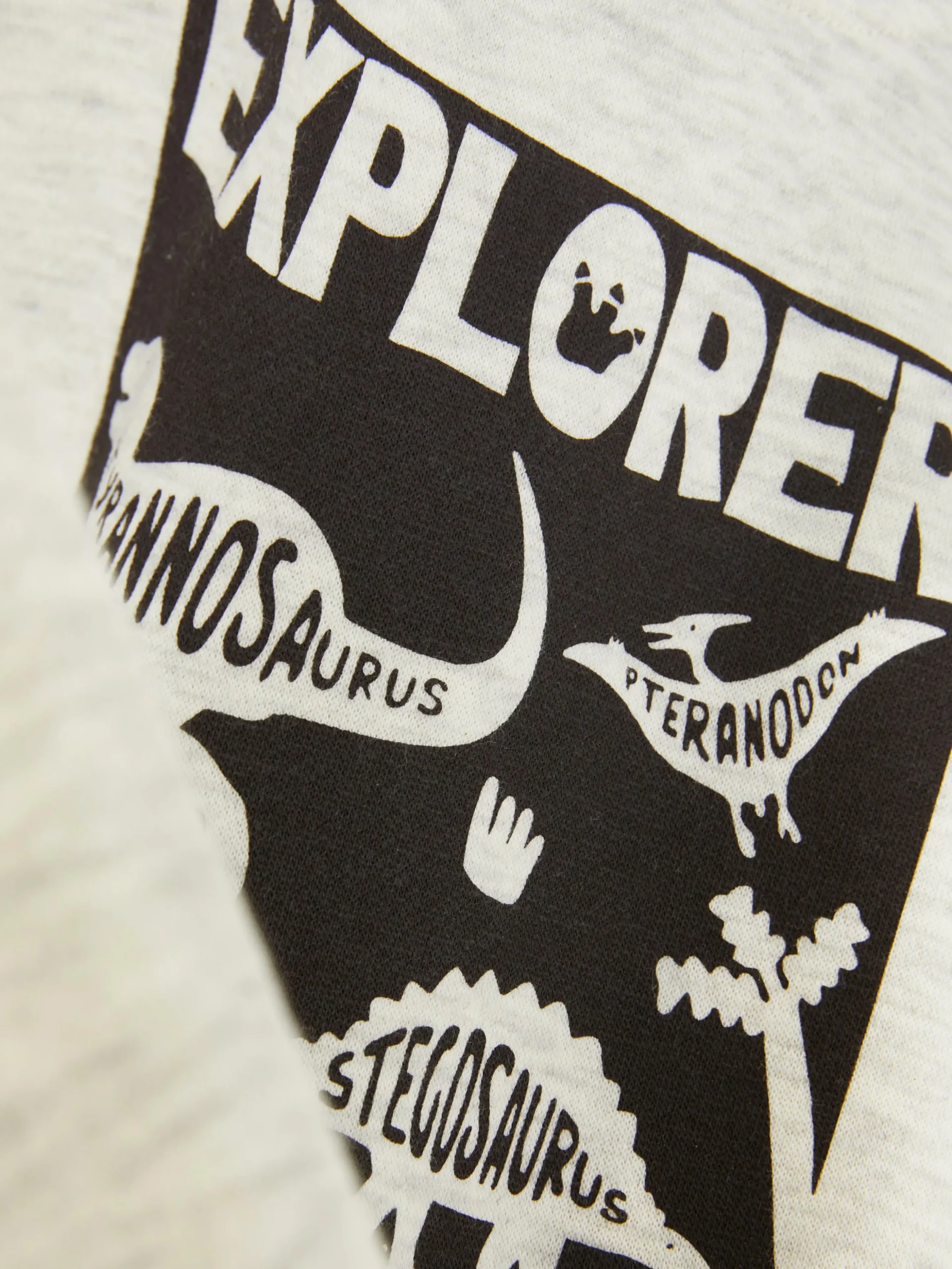 Camisola Gráfica Gola Redonda