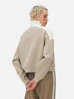 Camisola Gráfico Gola Funil