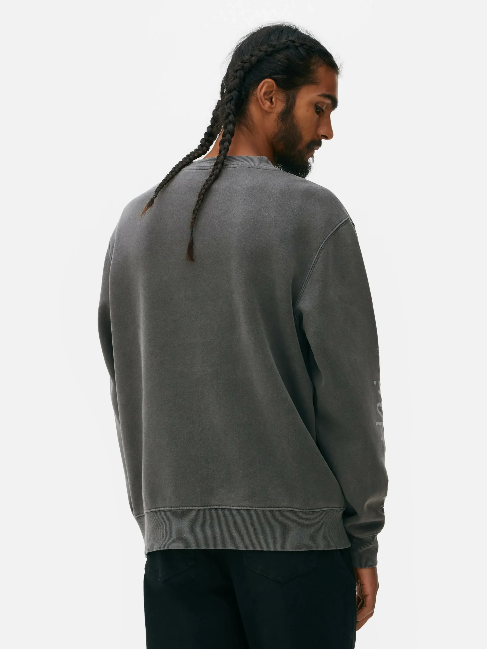 Camisola Lavagem ácida Disney Mickey Mouse X Keith Haring