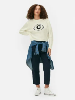 Camisola Malha Bordado