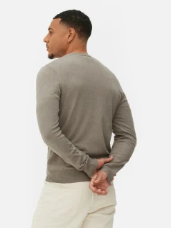 Camisola Malha Fina Gola Redonda