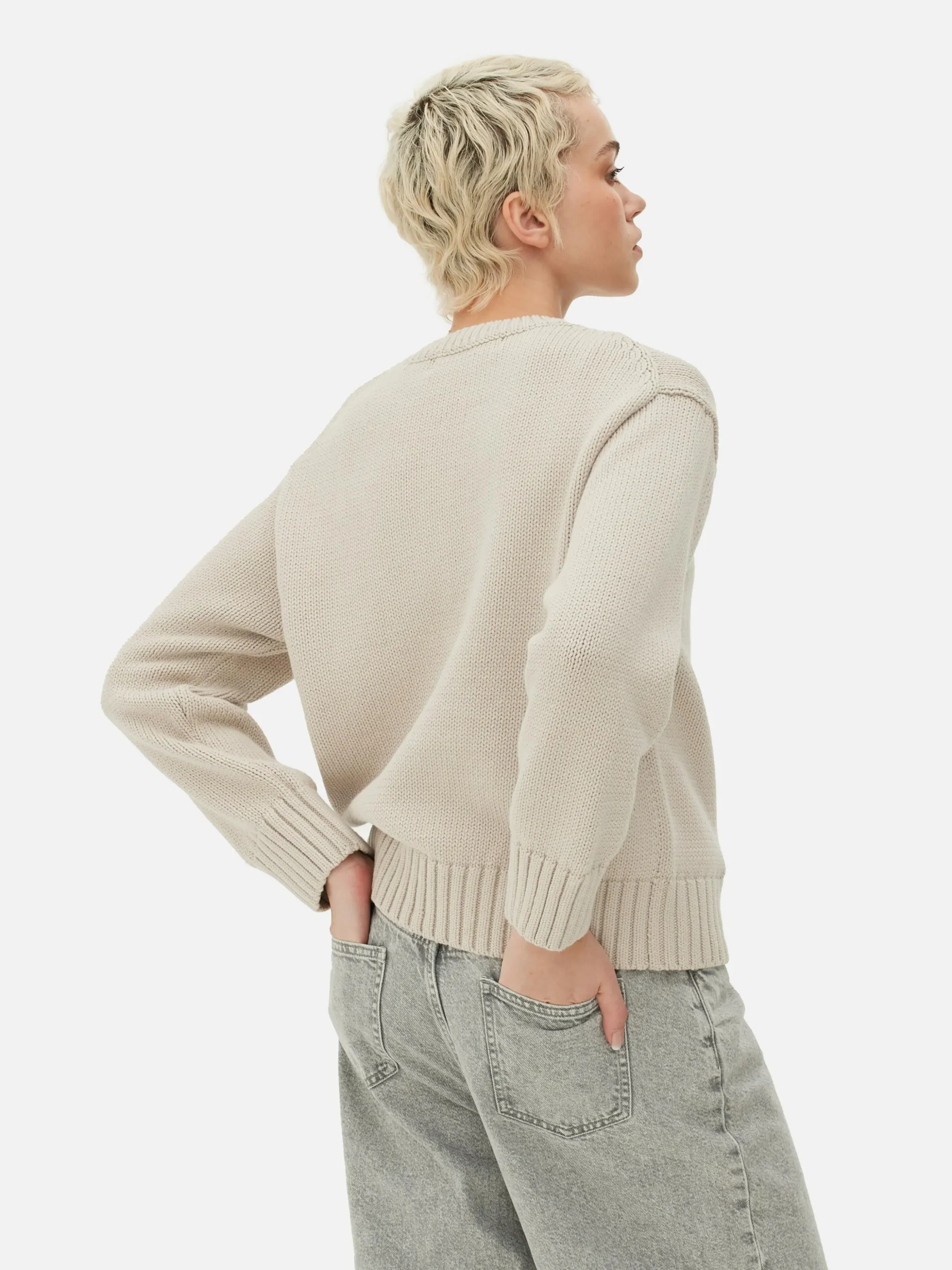 Camisola Malha Gola Redonda