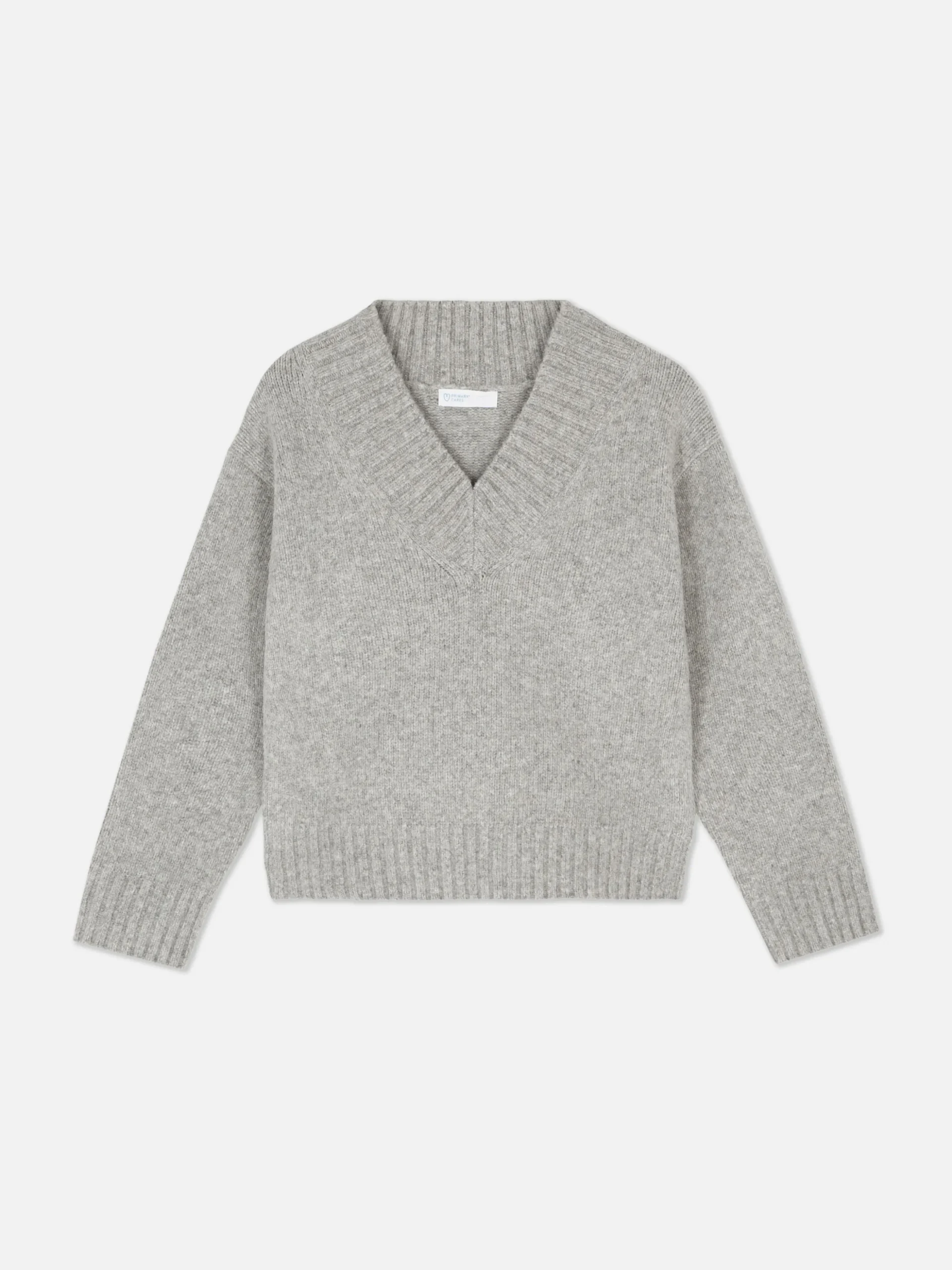 Camisola Malha Grossa Decote V