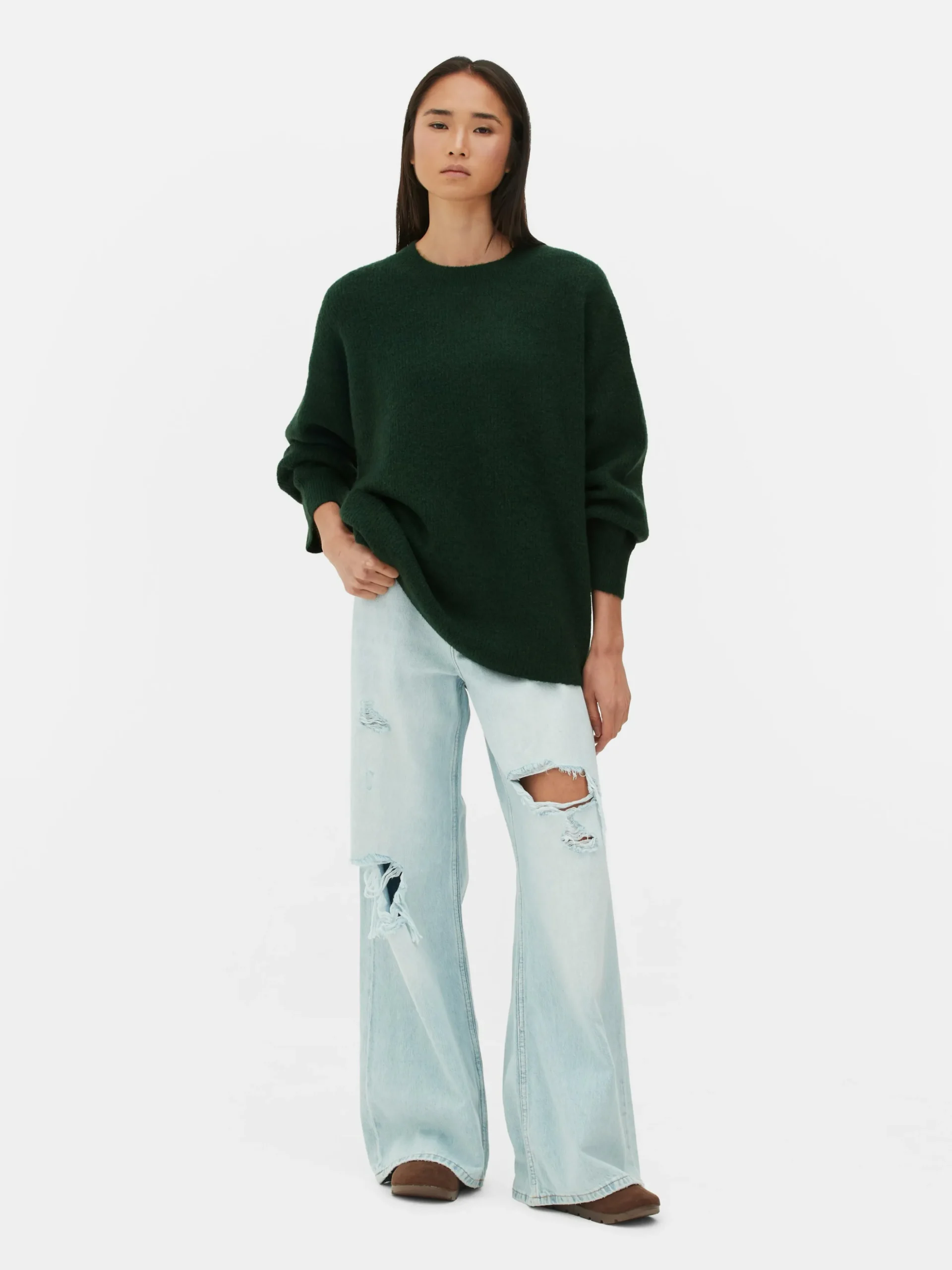 Camisola Malha Mangas Punhos