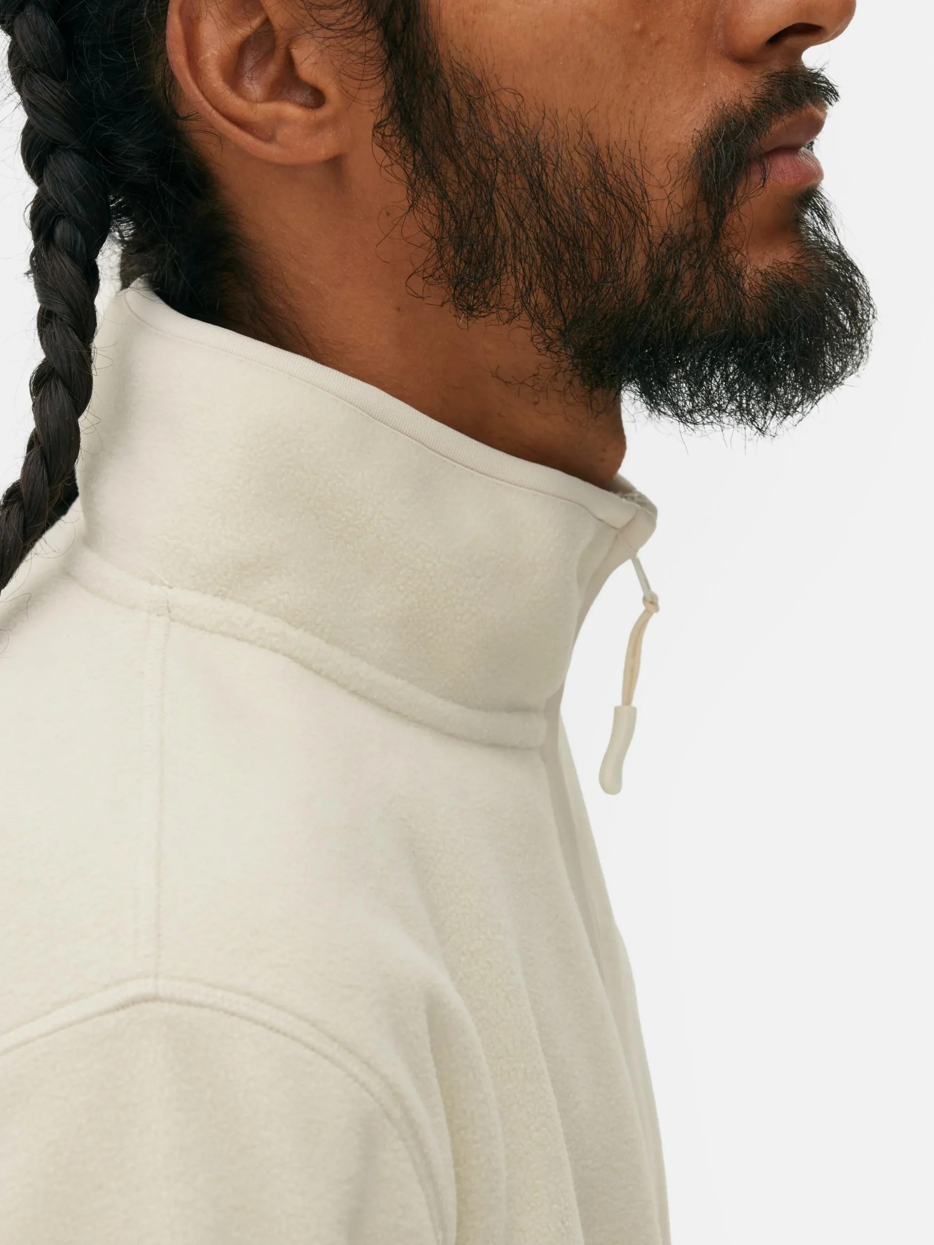 Camisola Malha Polar 1/2 Fecho Correr