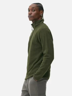 Camisola Malha Polar 1/2 Fecho Correr