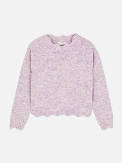 Camisola Malha Rebordo Recortado