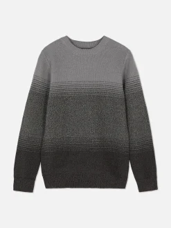 Camisola Malha Texturada Riscas