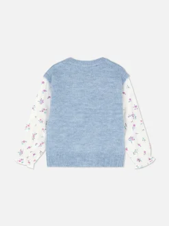 Camisola Manga Contrastante