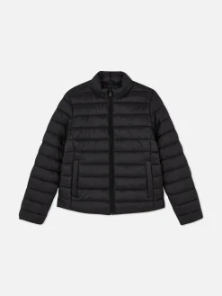 Casaco Acolchoado Gola Funil