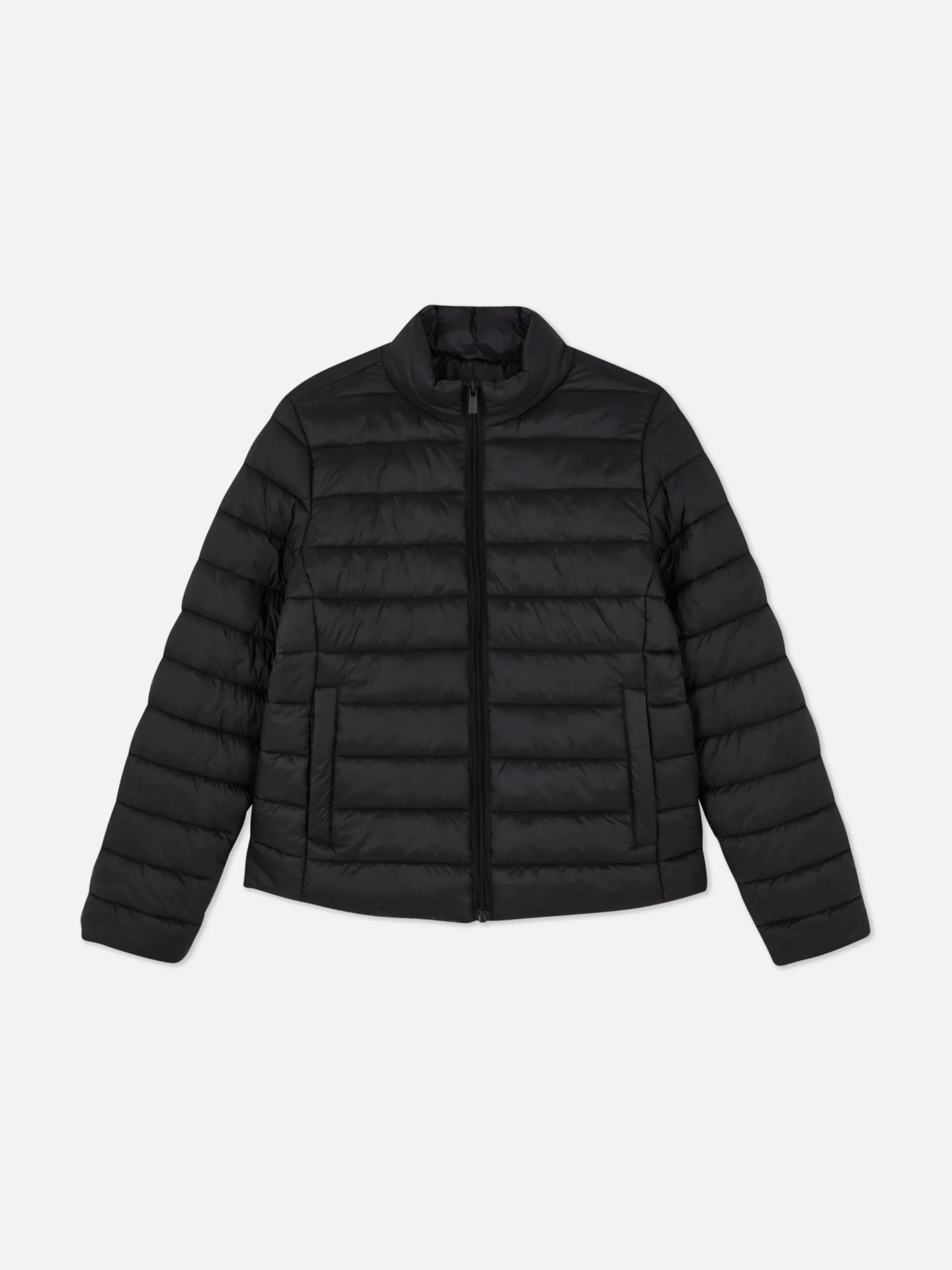 Casaco Acolchoado Gola Funil