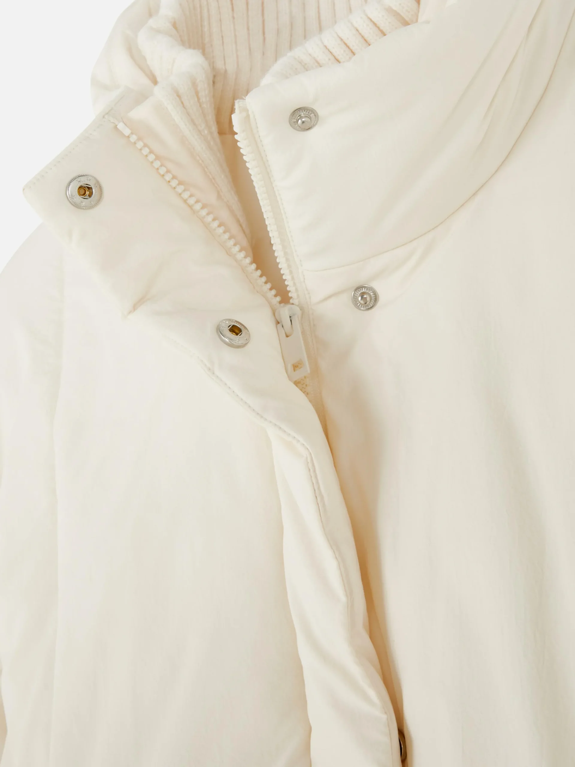 Casaco Acolchoado Gola Funil