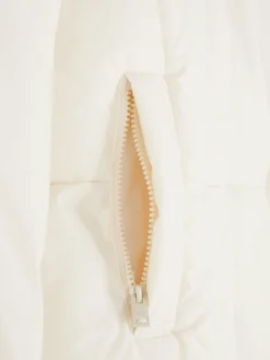 Casaco Acolchoado Gola Funil