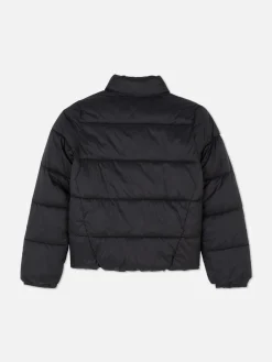 Casaco Acolchoado Gola Funil