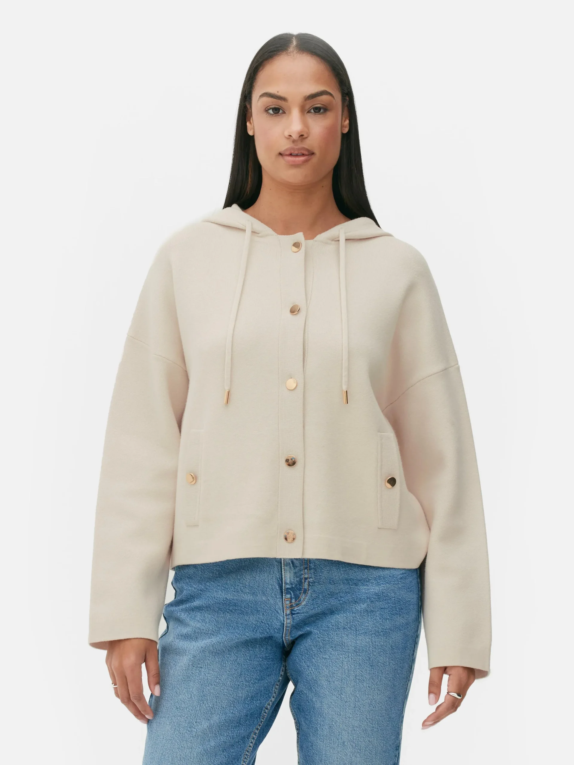 Casaco Bomber Capuz Malha