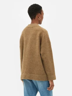 Casaco Bomber Malha Corte Grande