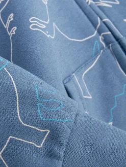 Casaco Capuz Fecho Correr Conjunto Coordenado