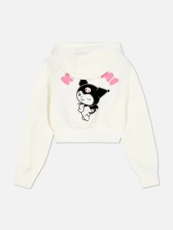 Casaco Capuz Fecho Correr Hello Kitty Kuromi