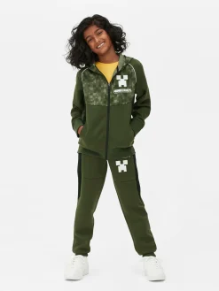 Casaco Capuz Fecho Minecraft