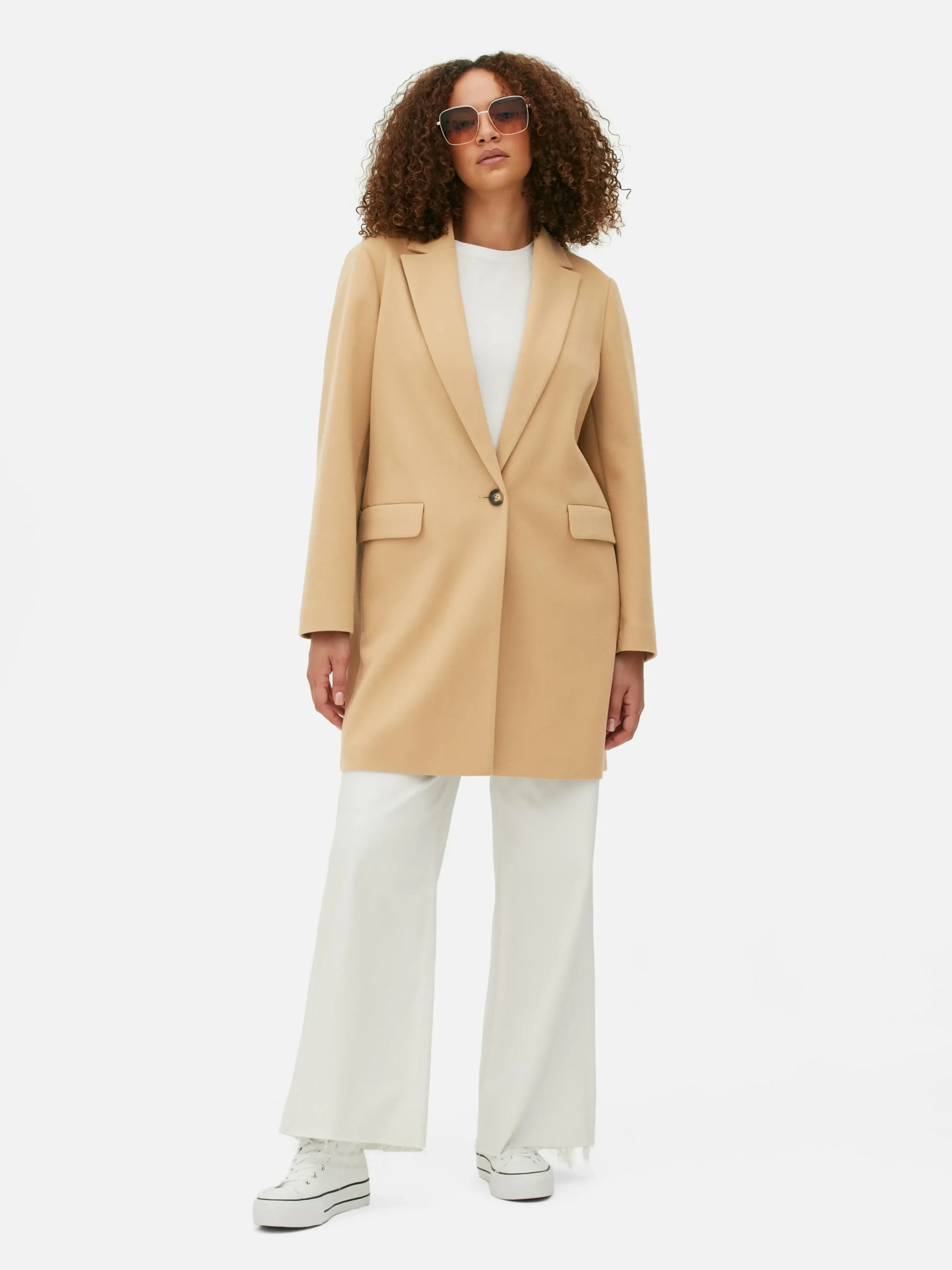 Casaco Clássico Botão único