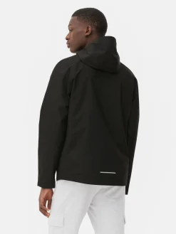 Casaco Impermeável Capuz Básico