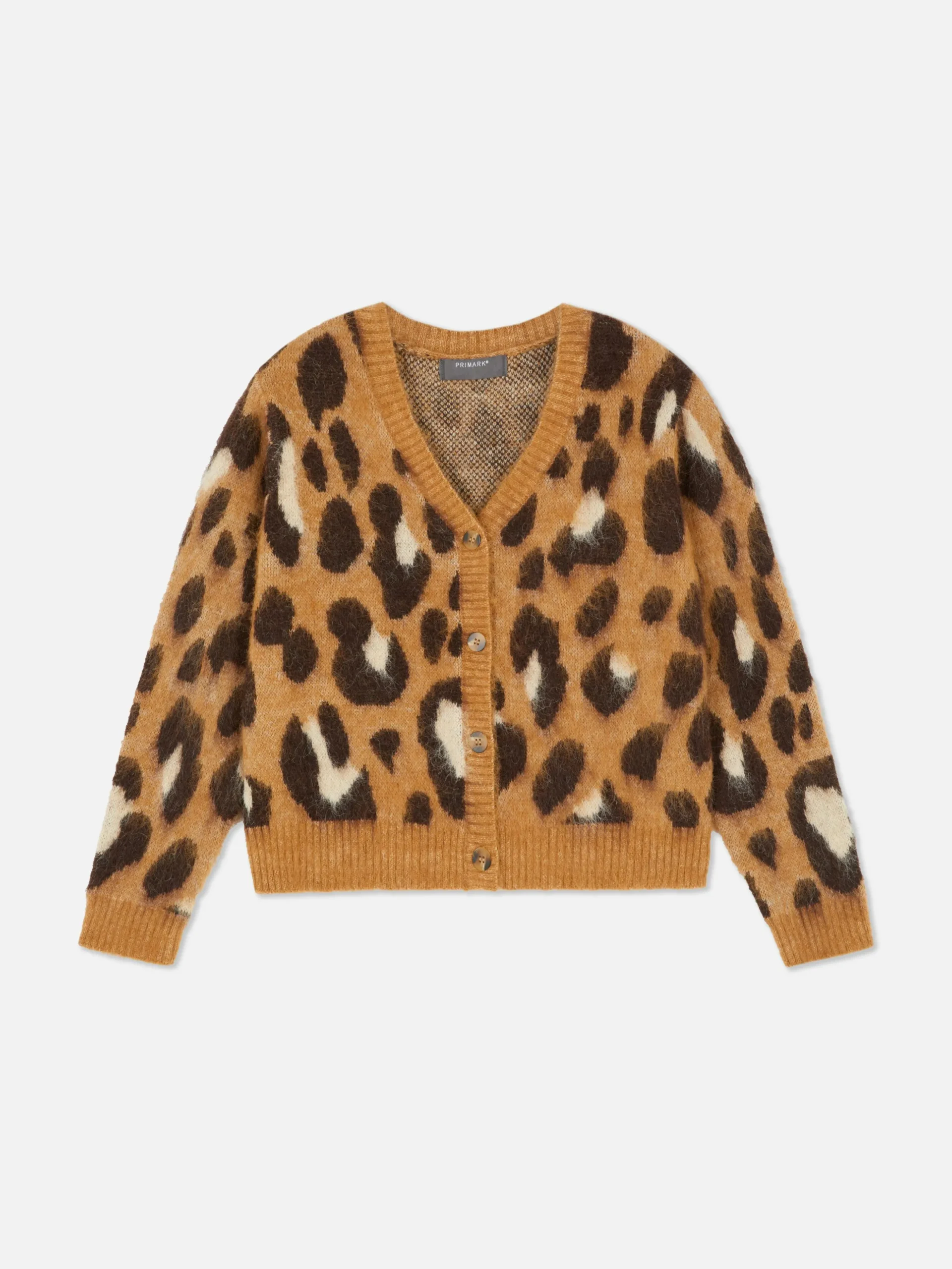 Casaco Malha Curto Leopardo