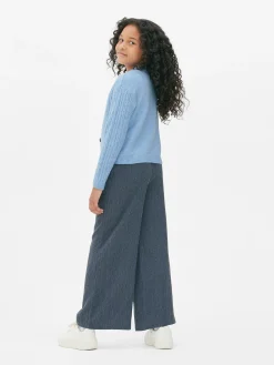 Casaco Malha Entrançada