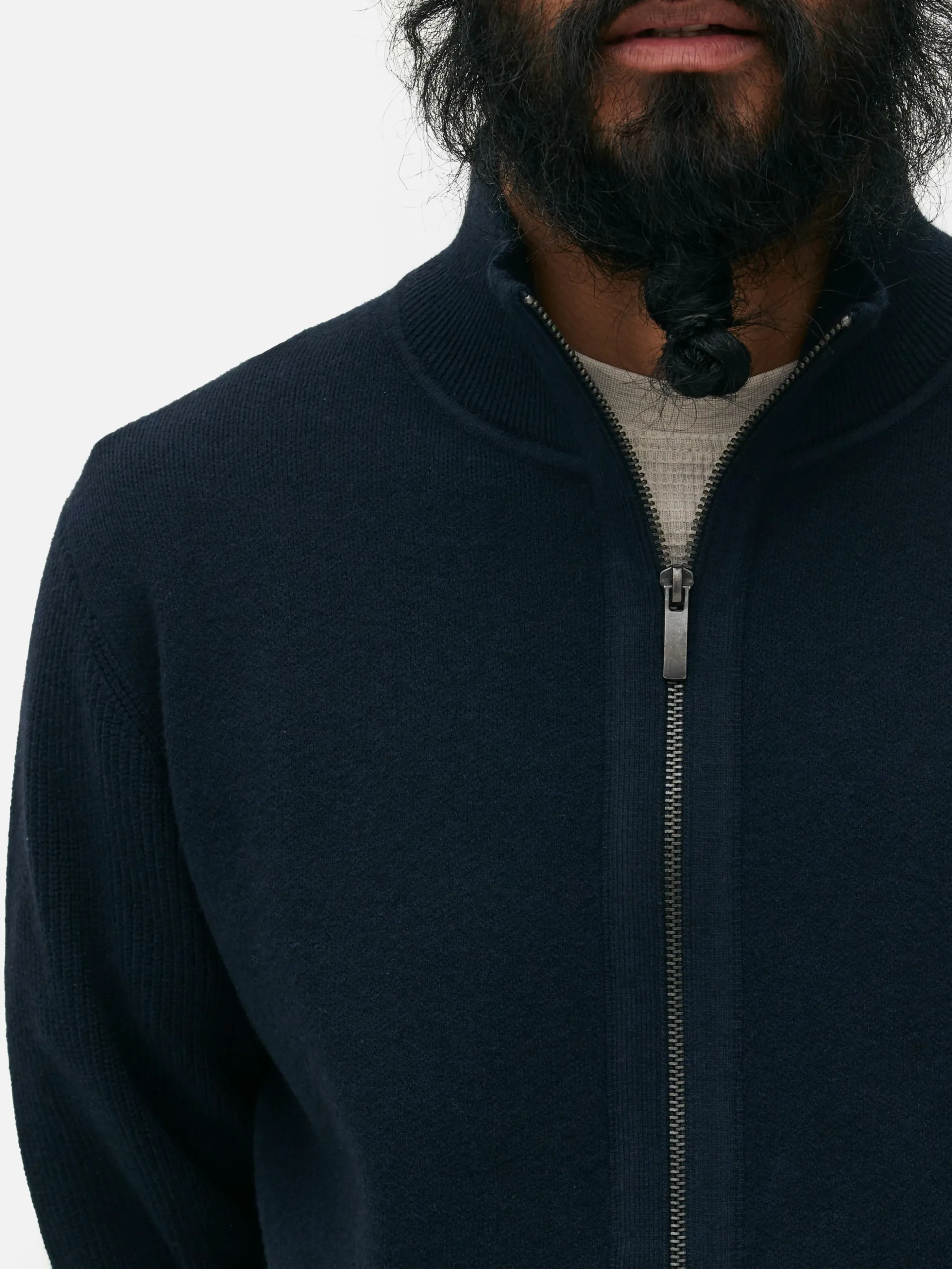 Casaco Malha Fecho Correr