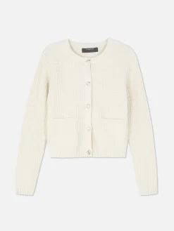 Casaco Malha Gofrada