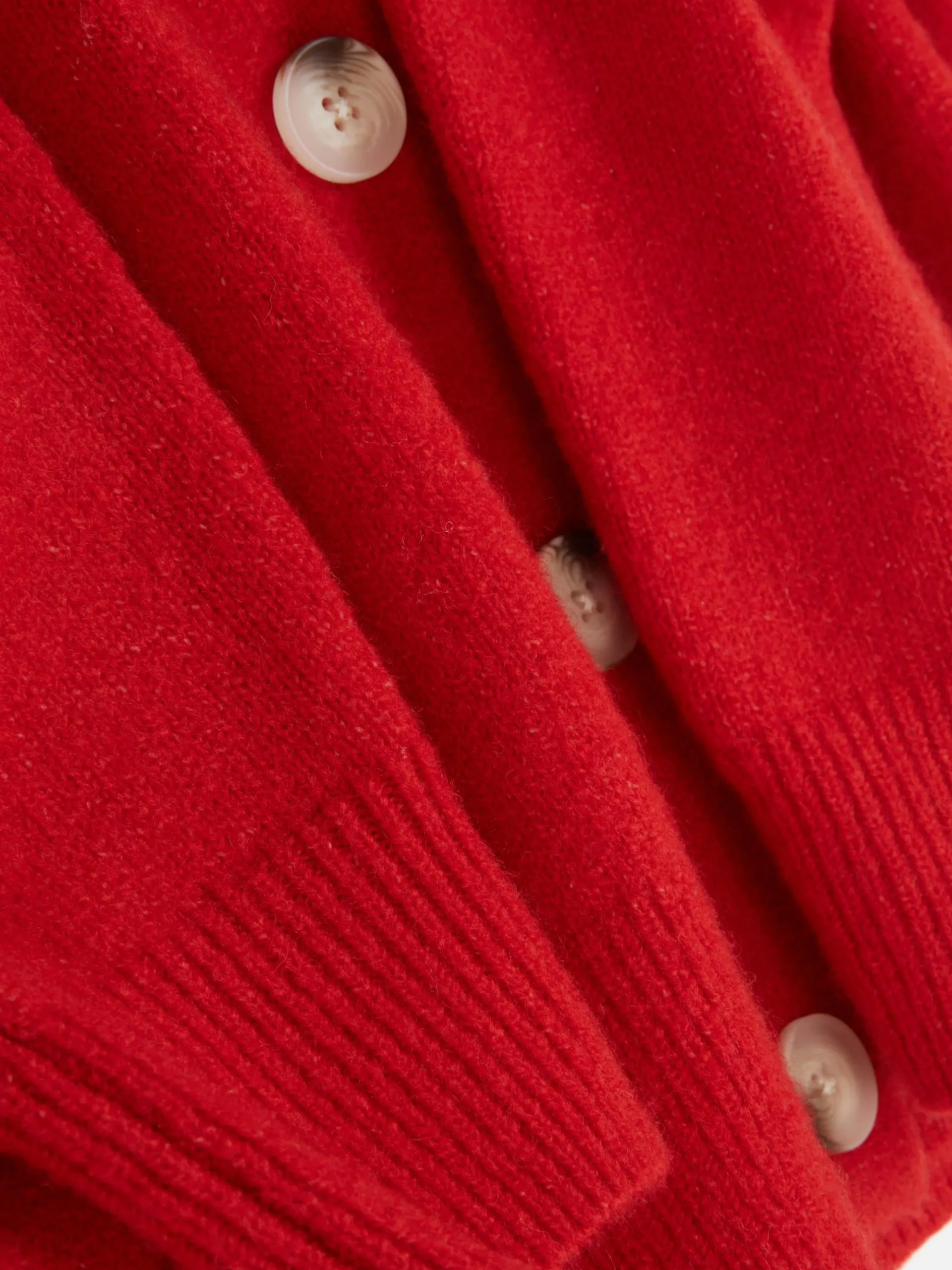 Casaco Malha Gola Redonda Botões