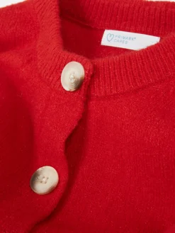 Casaco Malha Gola Redonda Botões