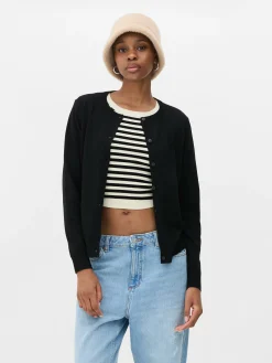 Casaco Malha Gola Redonda Clássica