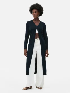 Casaco Malha Maxi Botões