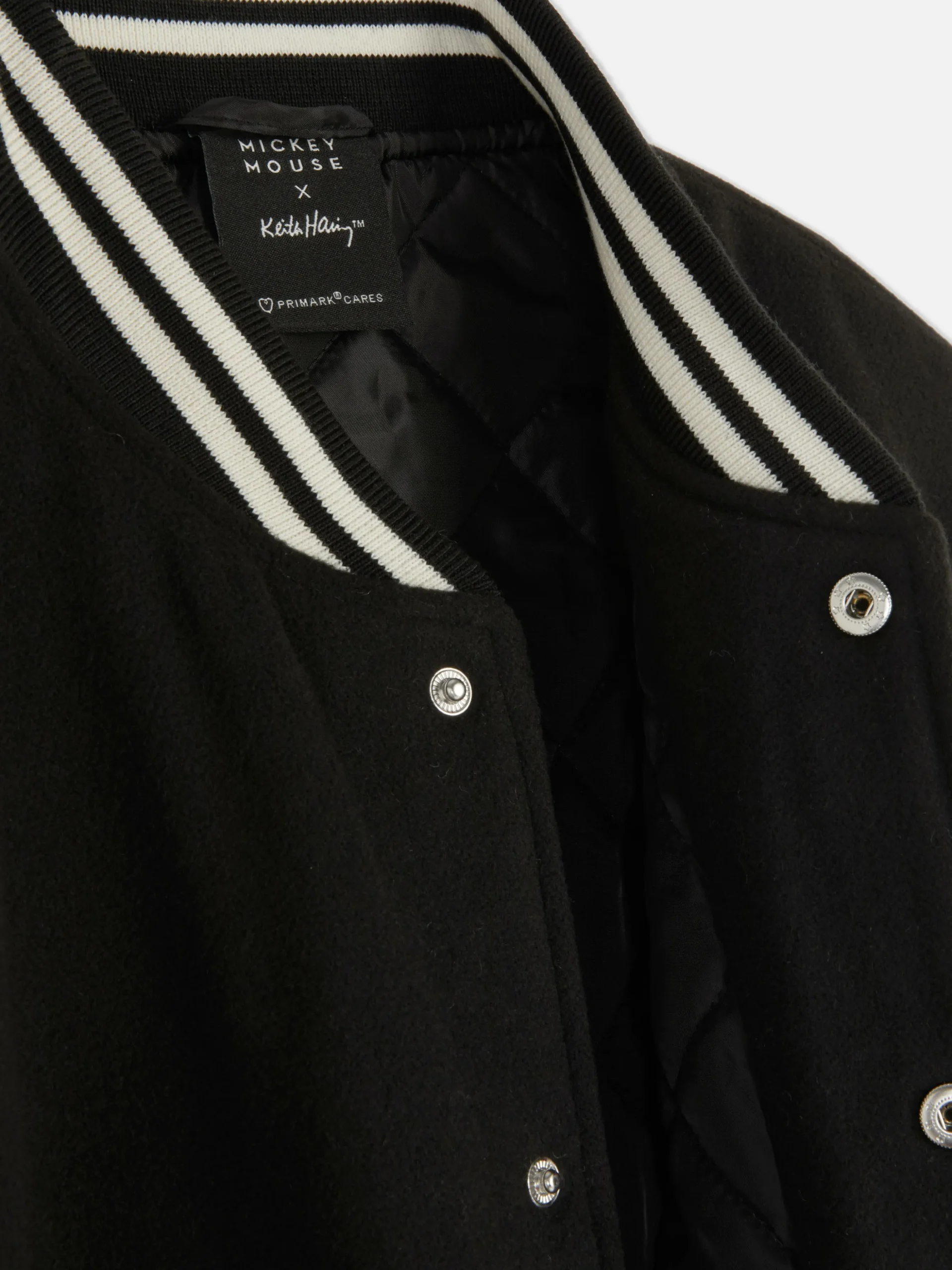 Casaco Universitário Disney Mickey X Keith Haring
