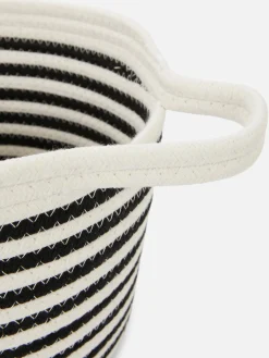 Cesto Pendurar Parede Riscas