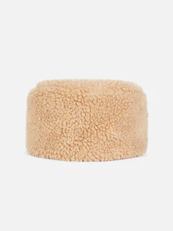 Chapéu Pillbox Pelo Sintético Rita Ora